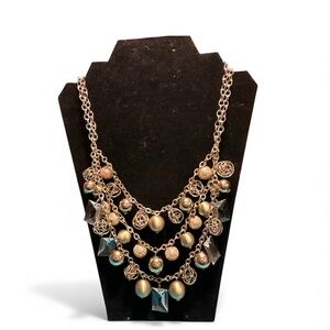 NWOT. The Limited Gold and Silver Statement Necklace‎